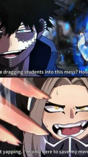 ai character: MHA final war background