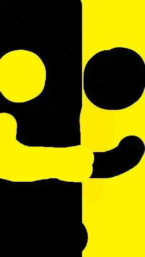 ai character: smile background