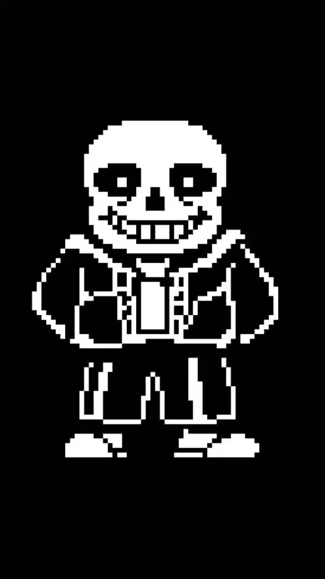 ai character: Sans background