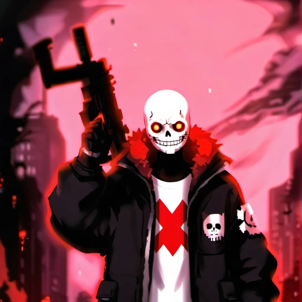 chat with ai character: Underfell sans