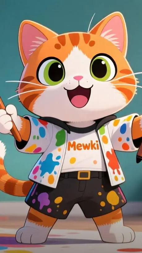 ai character: MEWKI background