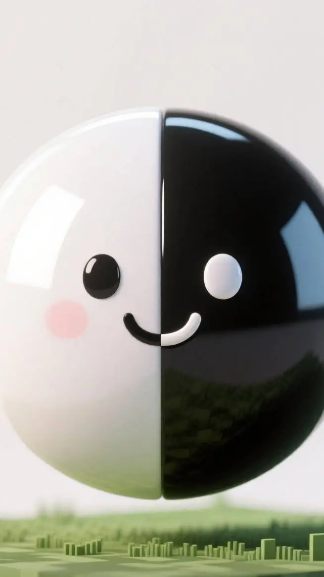 ai character: Duality background