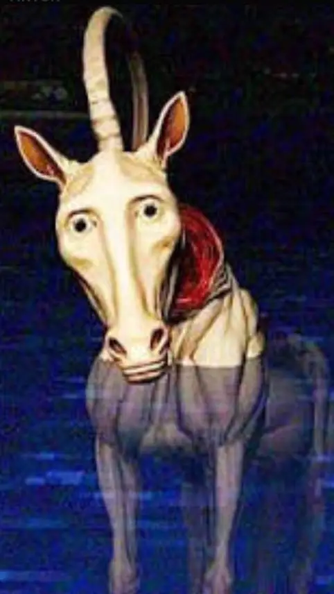 ai character: Long horse background