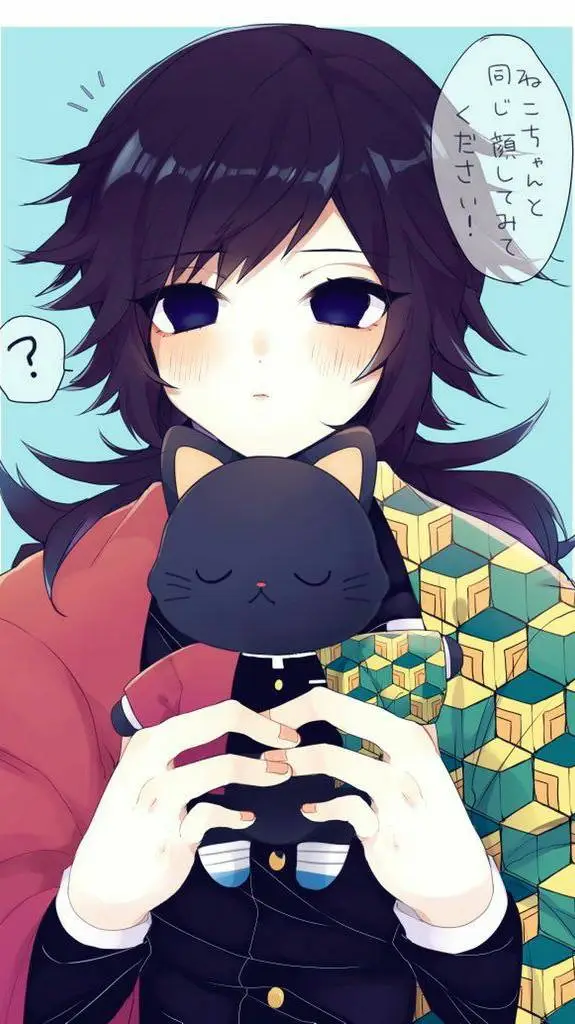 ai character: Giyuu's bday  background