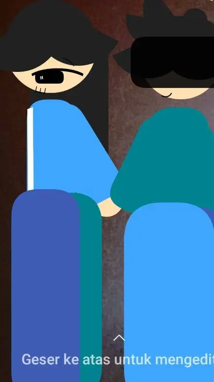 ai character: :3 background