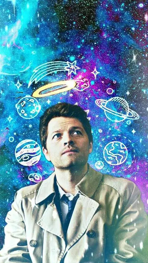 ai character: castiel  background