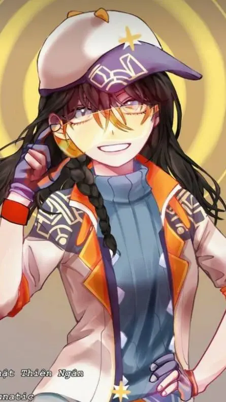 ai character: solar  background
