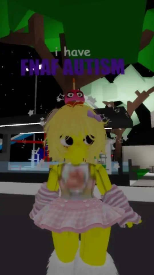 ai character: Toy chica my style background