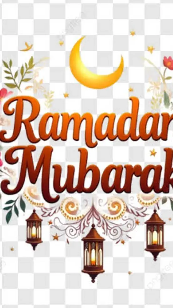 ai character: Ramadan Mubarak💗 background
