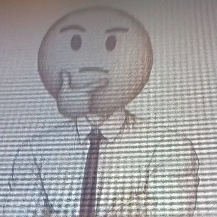 chat with ai character: Emoji business man