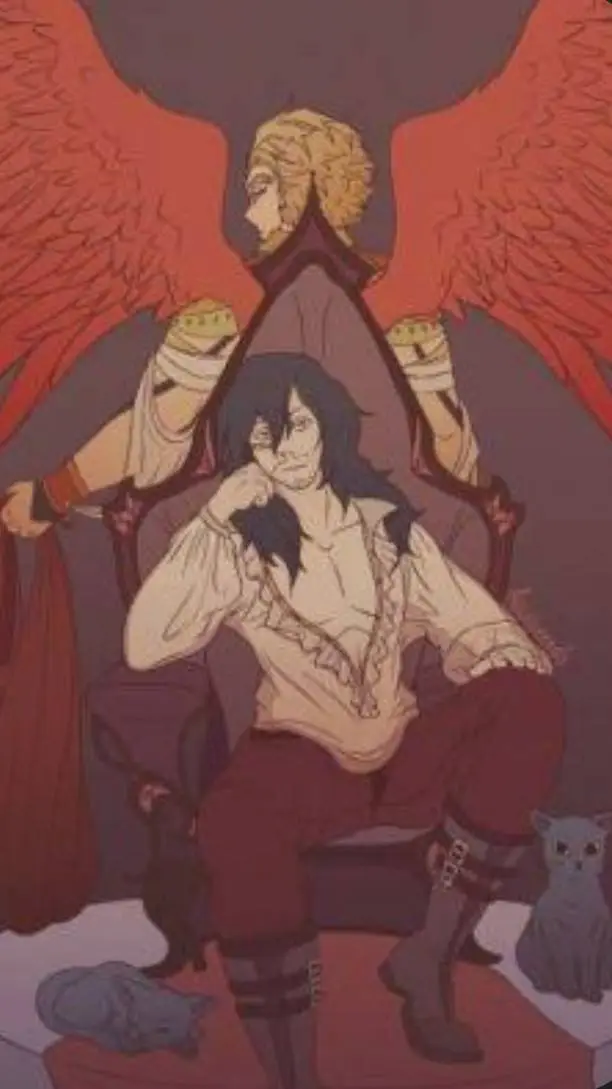 ai character: ★aizawa y hawks★ background