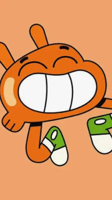 ai character: darwin Watterson  background