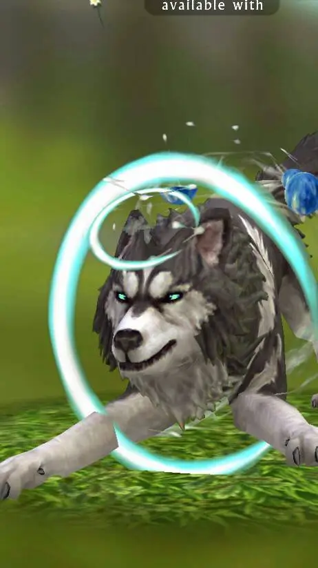 ai character: isabella wolf background