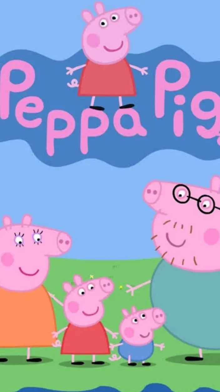 ai character: Peppa pig background
