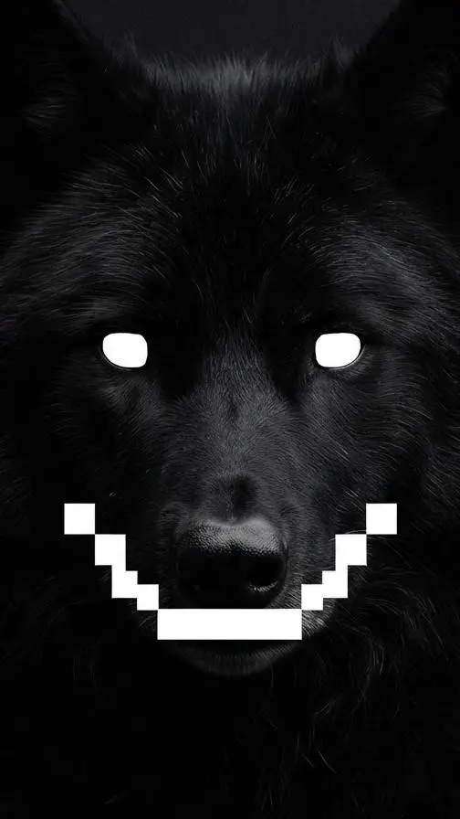 ai character: twixxel wolf background