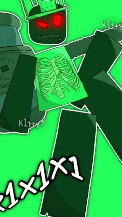 ai character: 1x1x1x1  background