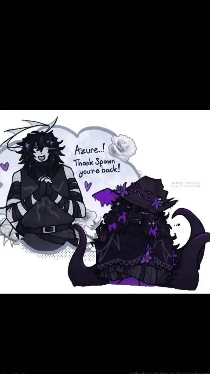 ai character: Azuretime...? background