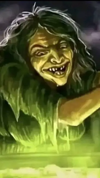 ai character: Witch  background