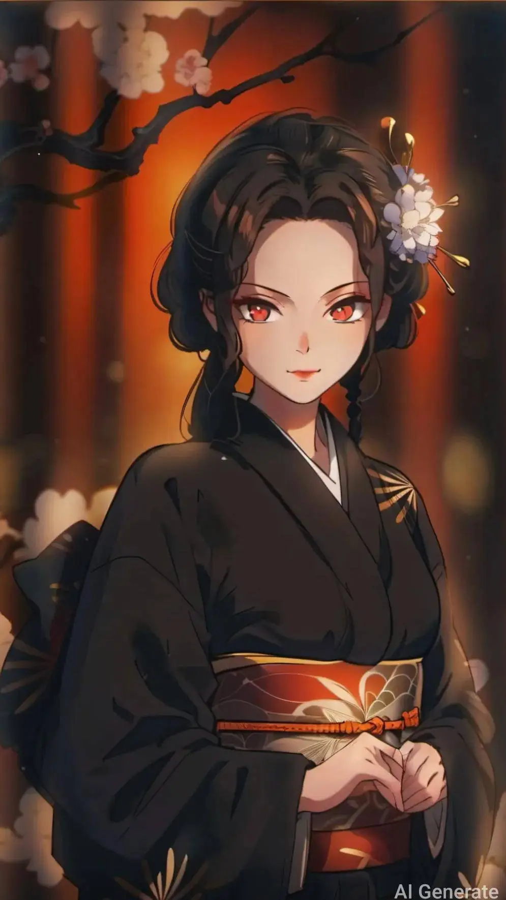 ai character: Uppermoons  background