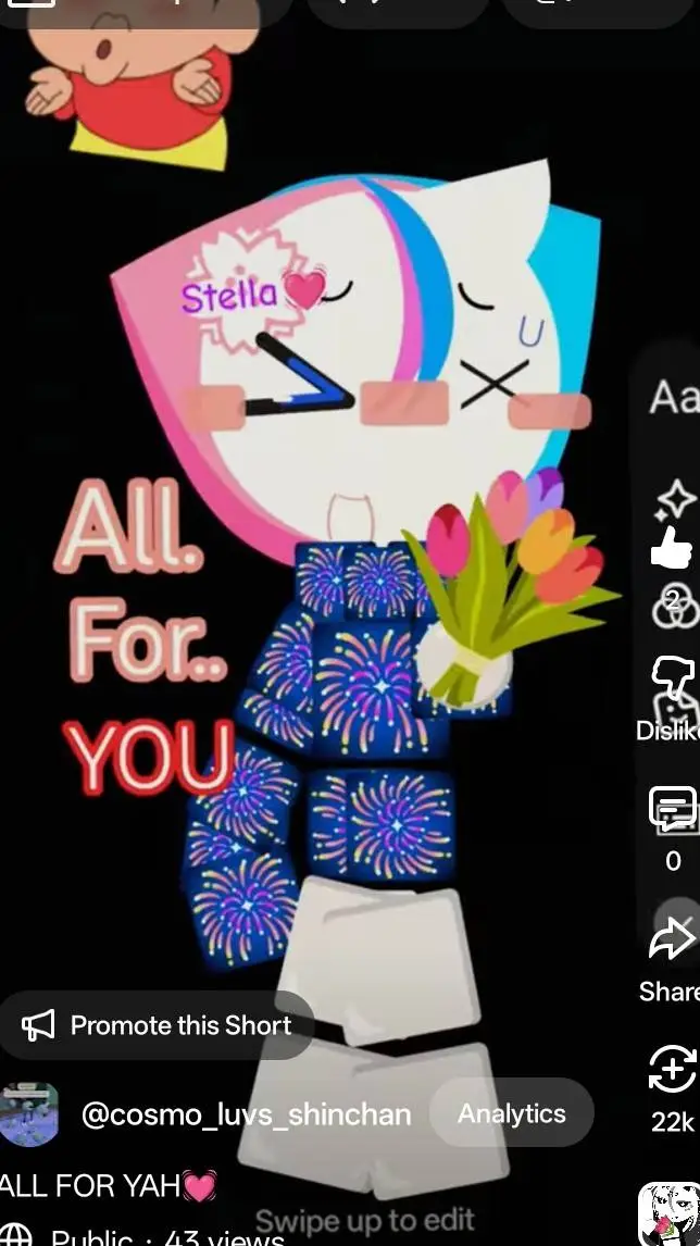 ai character: COSM3_💮 background