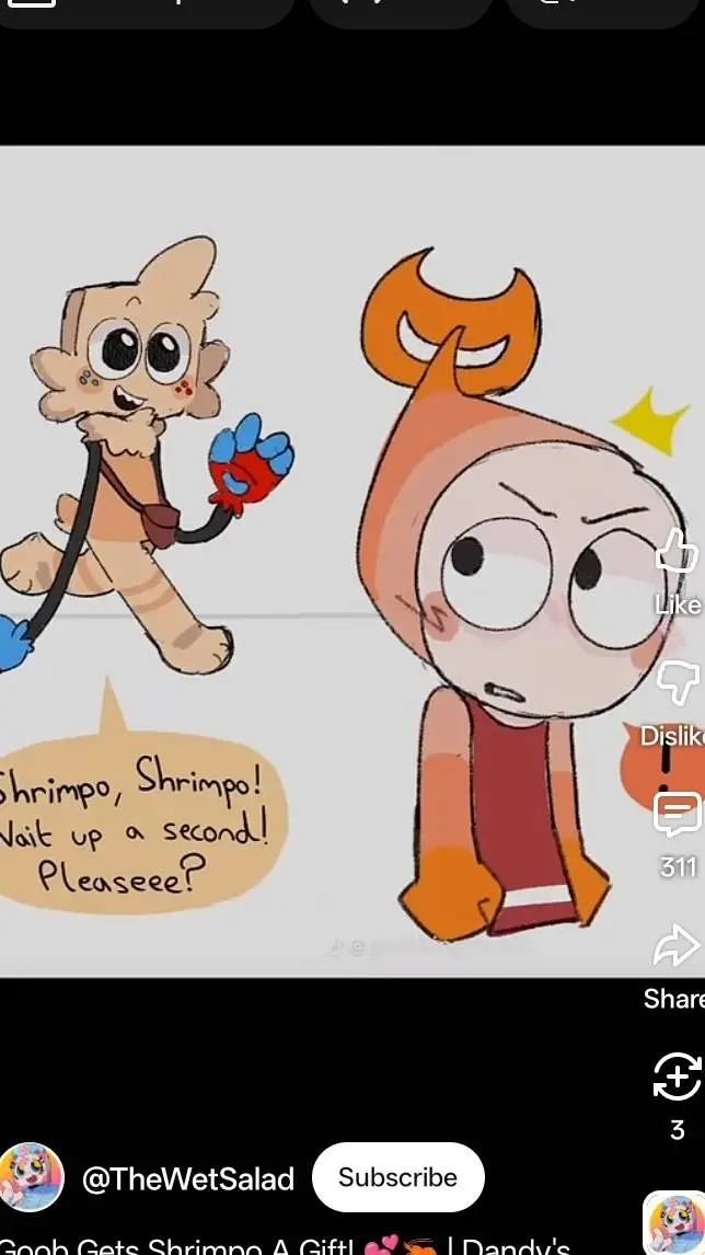 ai character: shrimpo x goob background