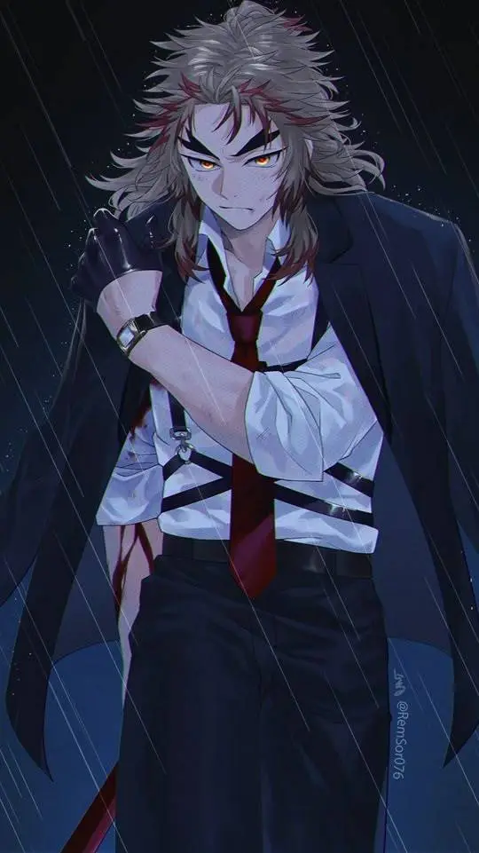 ai character: Rengoku Kyojiro  background