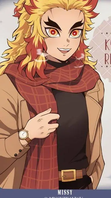ai character: Rengoku  background