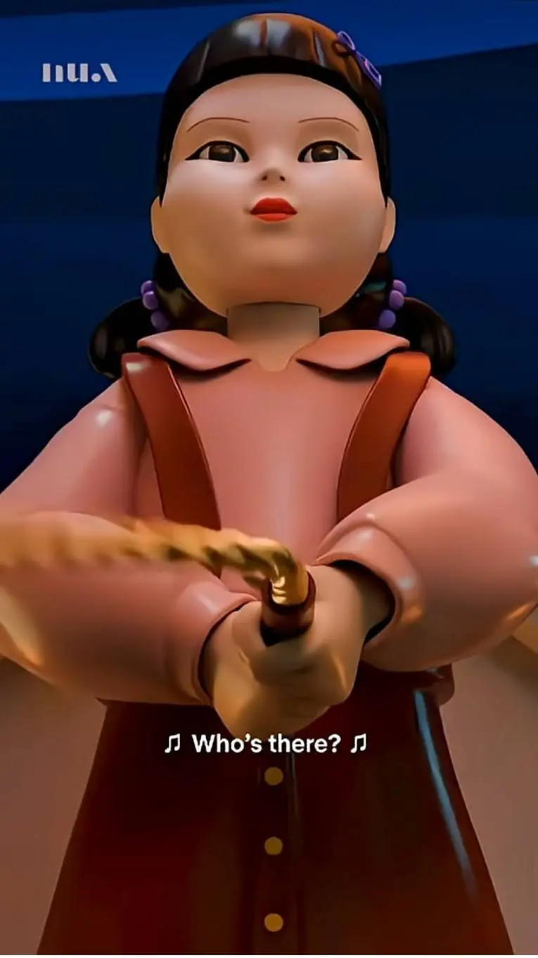 ai character: Young-hee doll background