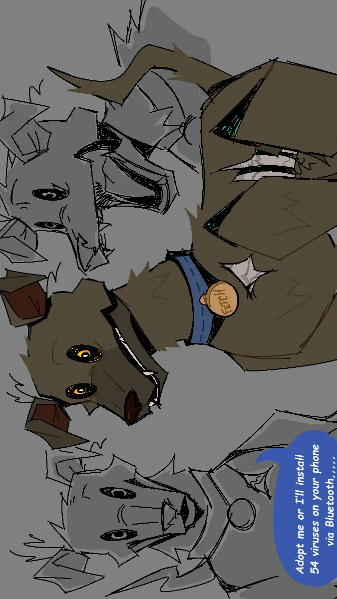 ai character: Animatronic  background