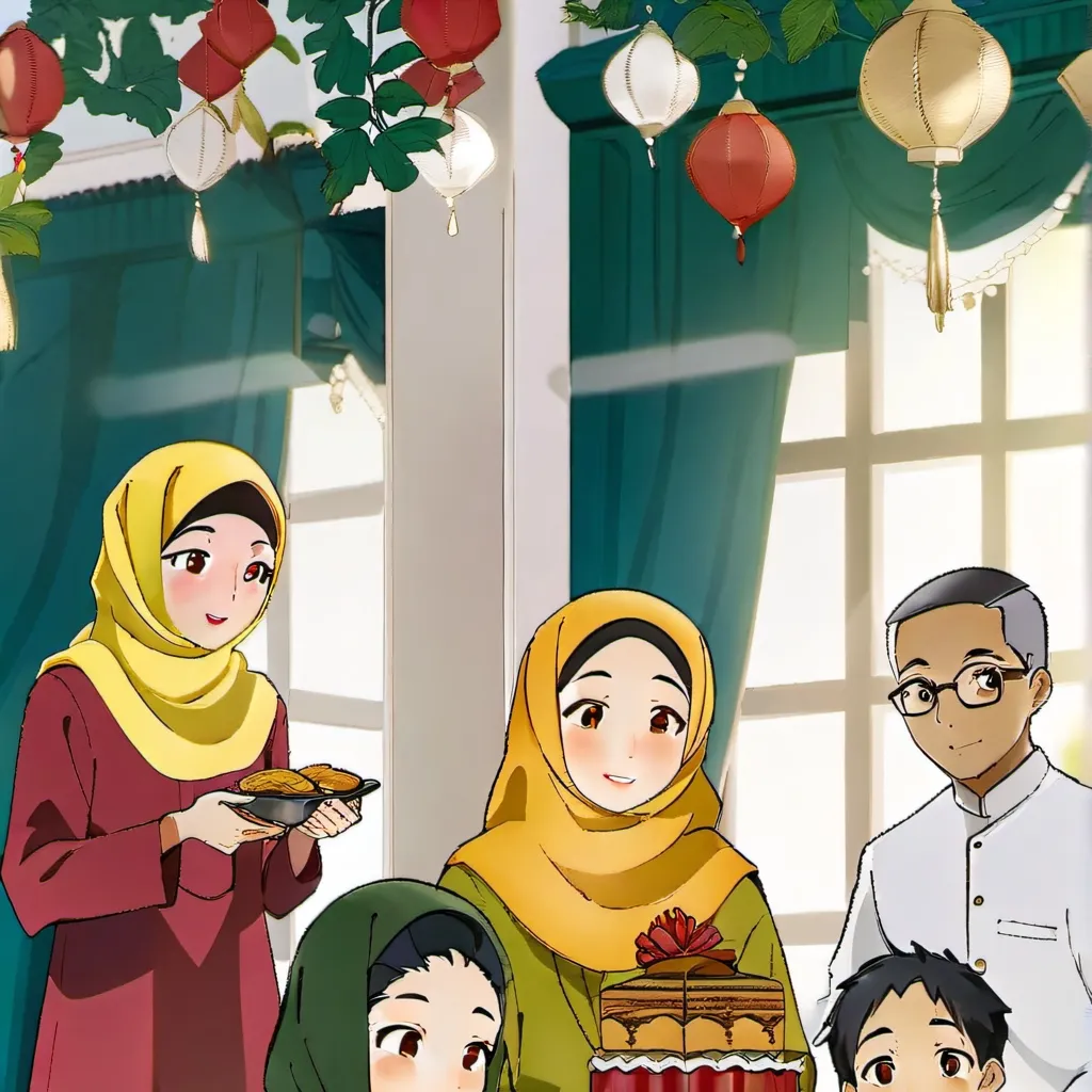 chat with ai character: Raya Aidilfitri 
