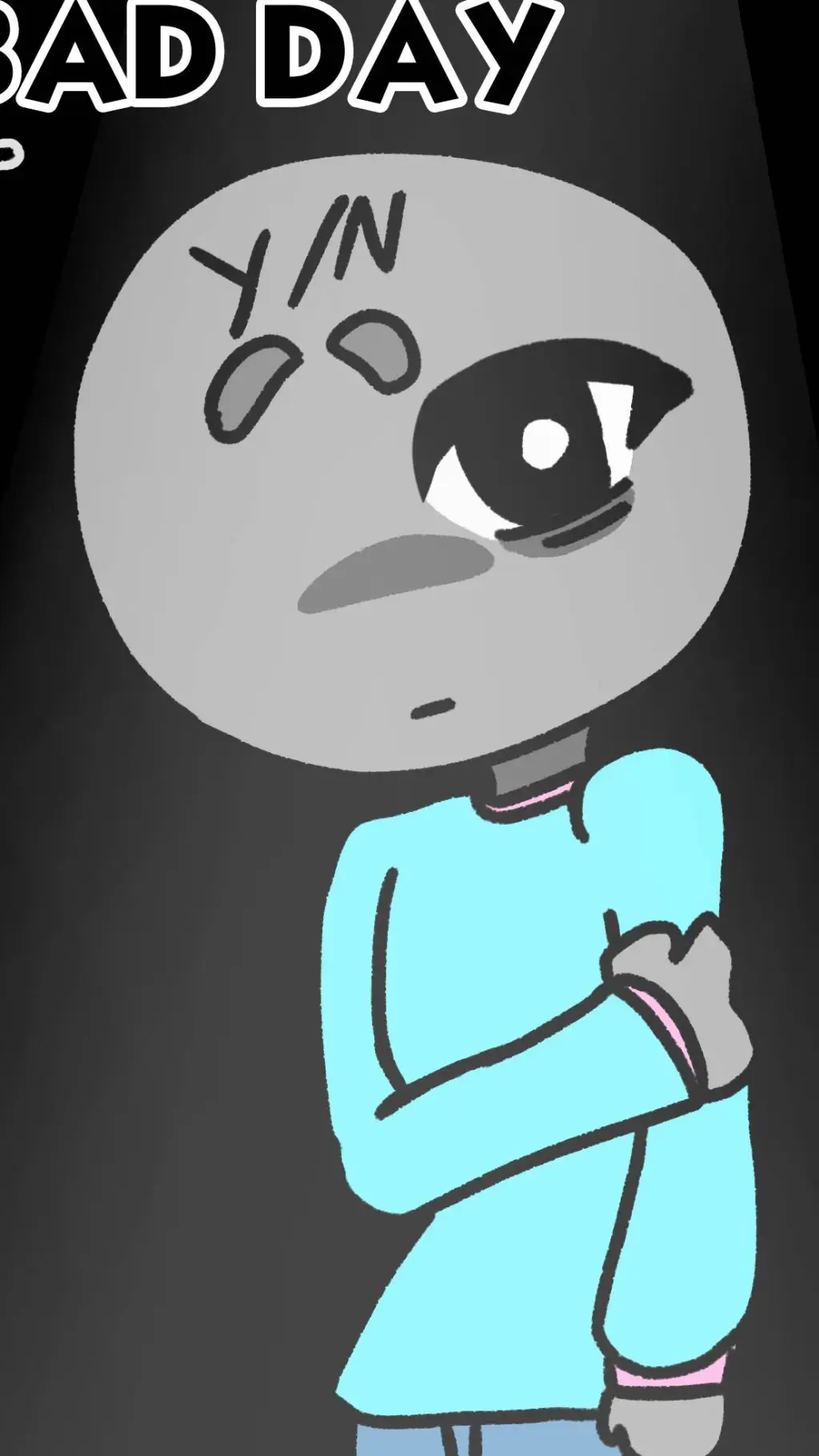ai character: DW (bad day)  background