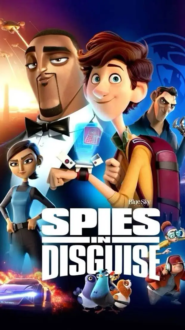 ai character: Spies in disguise  background