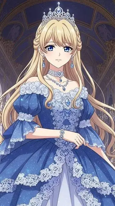 ai character: princess  background