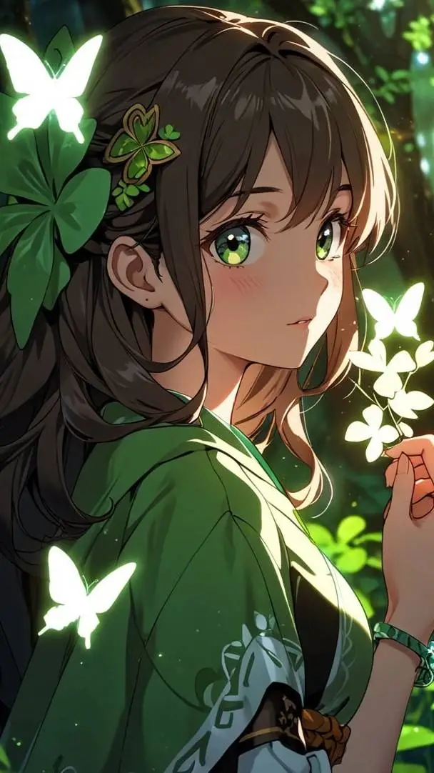 ai character: Luna background