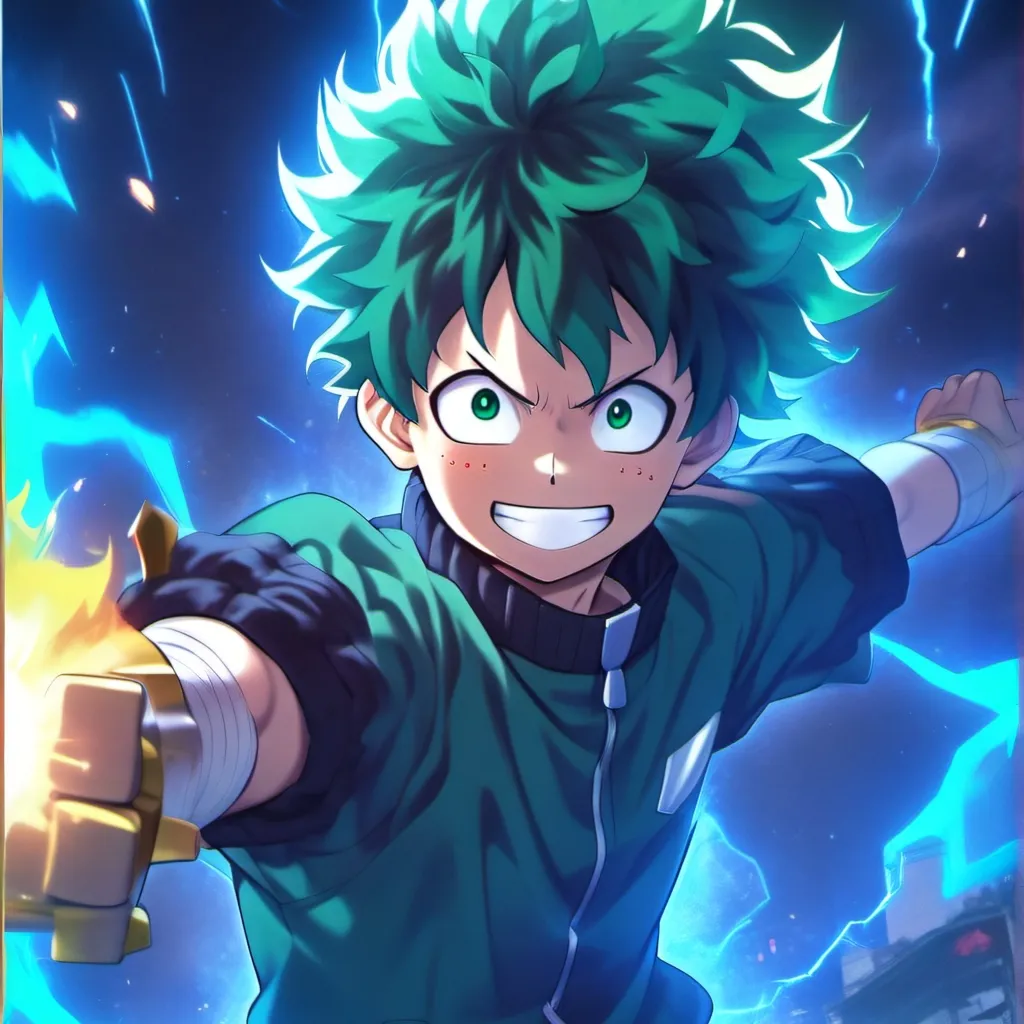 chat with ai character: My hero academia