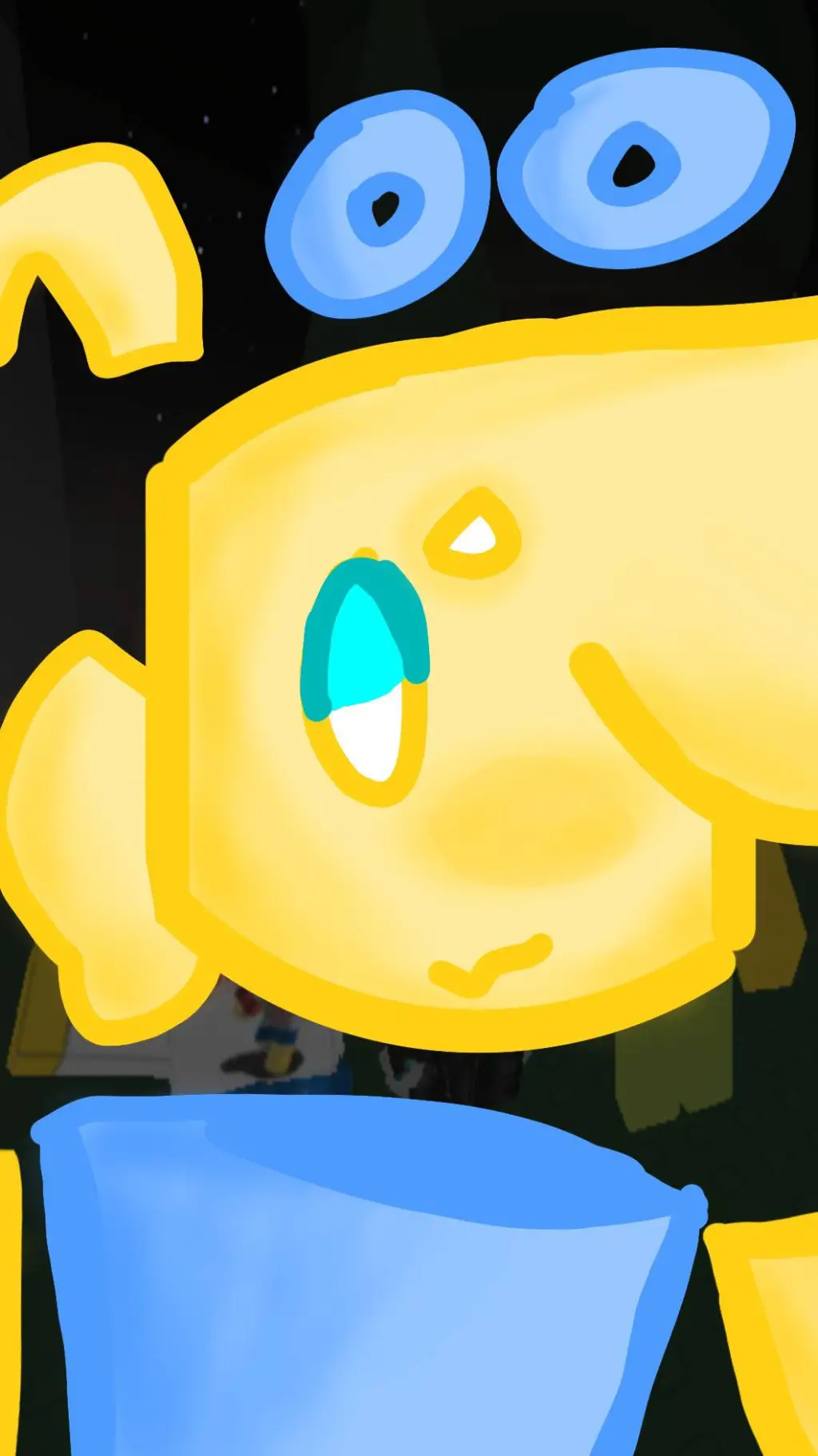 ai character: 💛noob💛 background