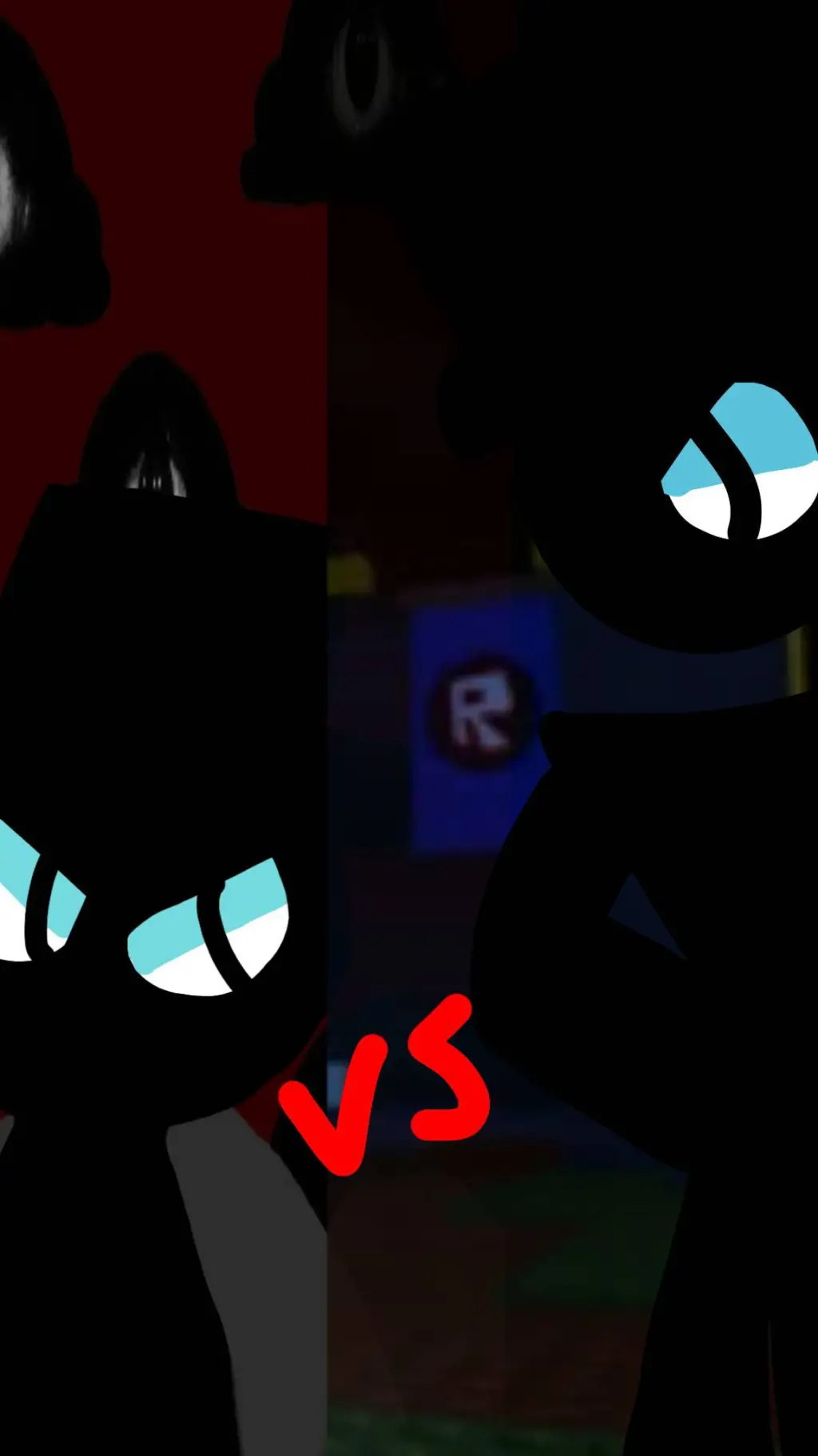 ai character: black VS specter  background