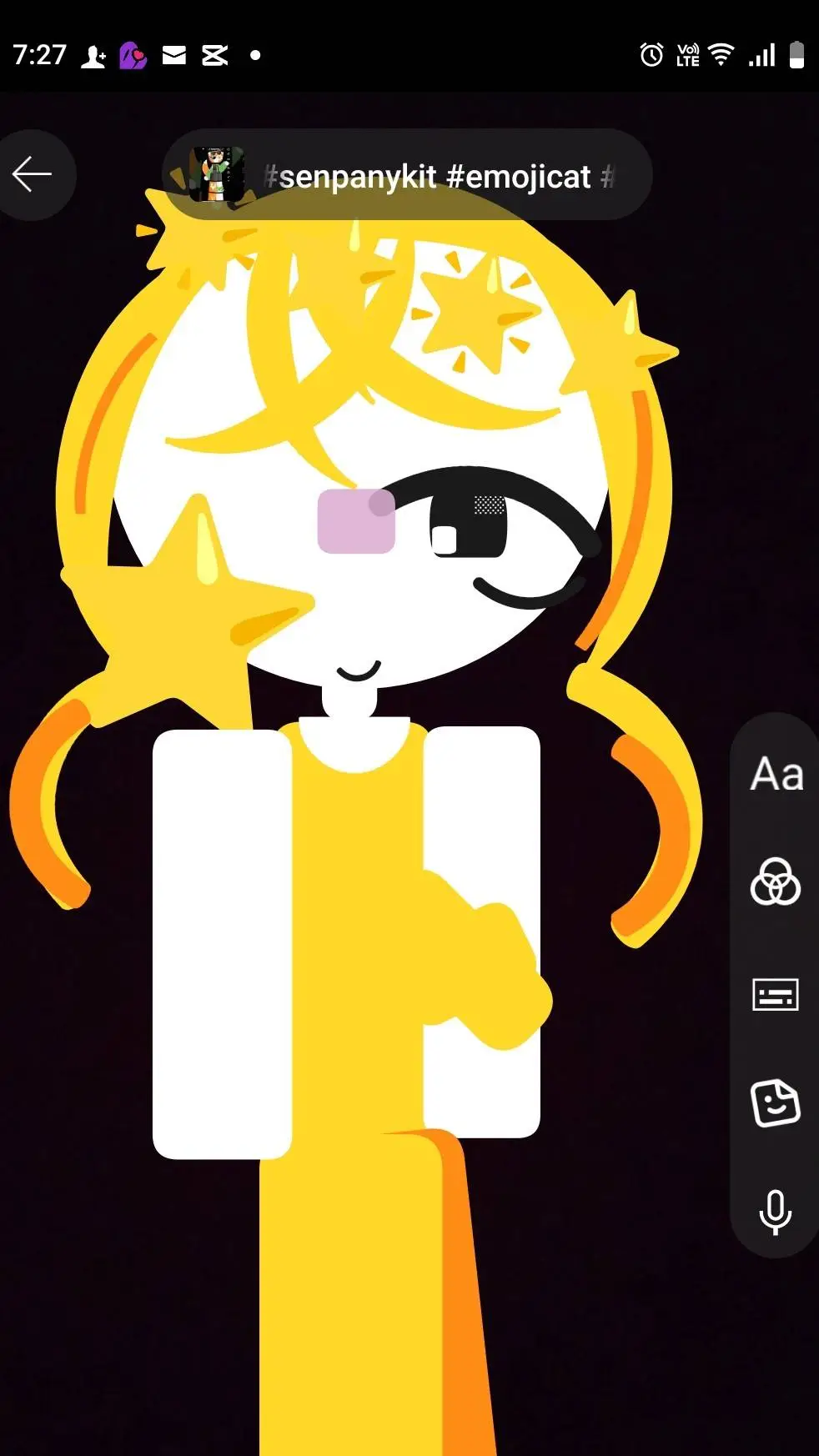 ai character: Roblox story background