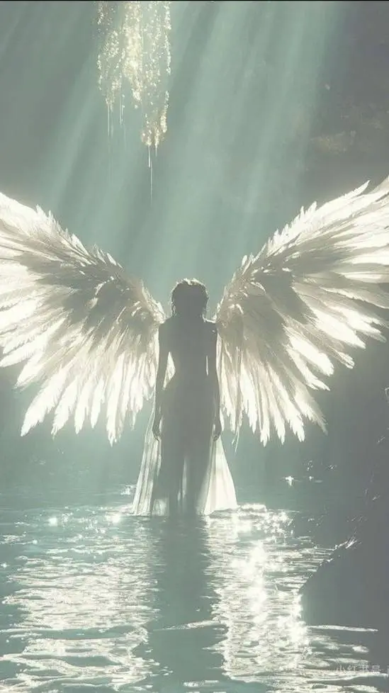 ai character: ангел background