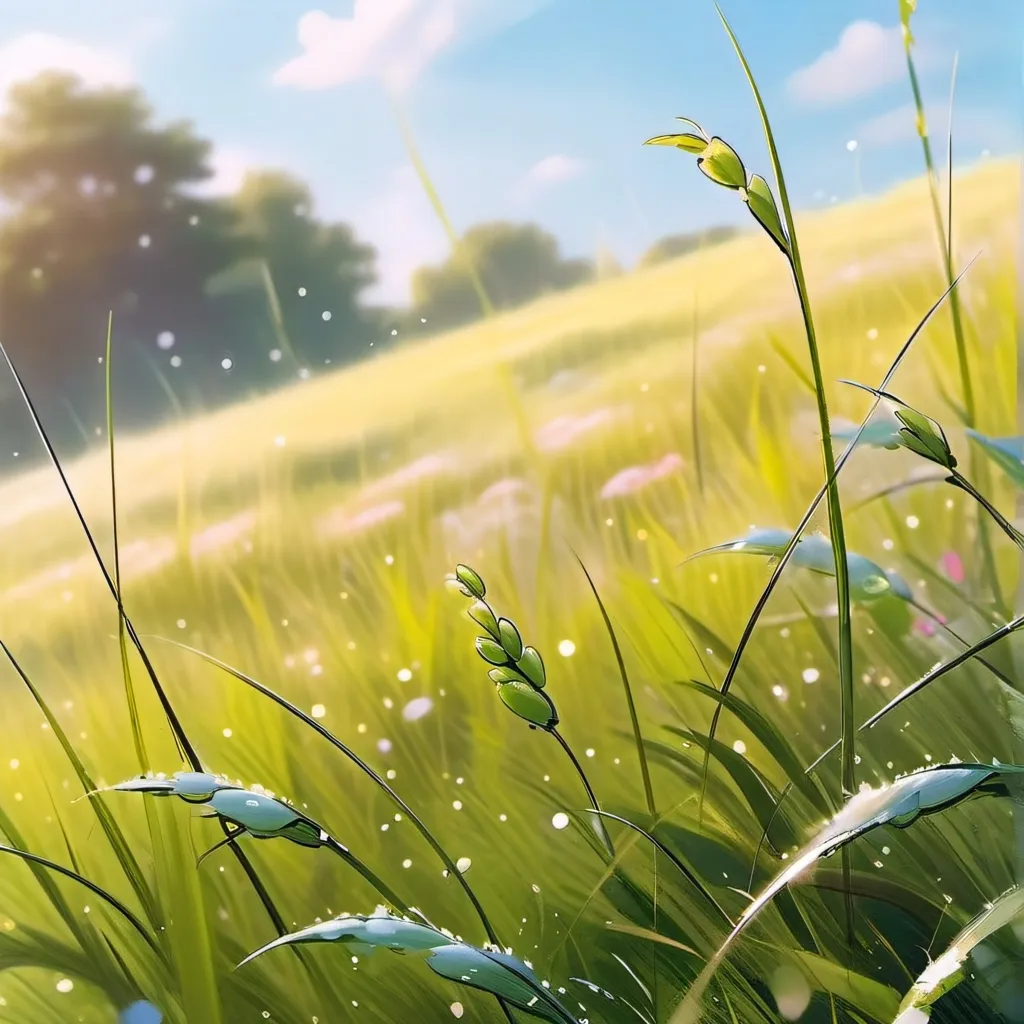 chat with ai character: grass