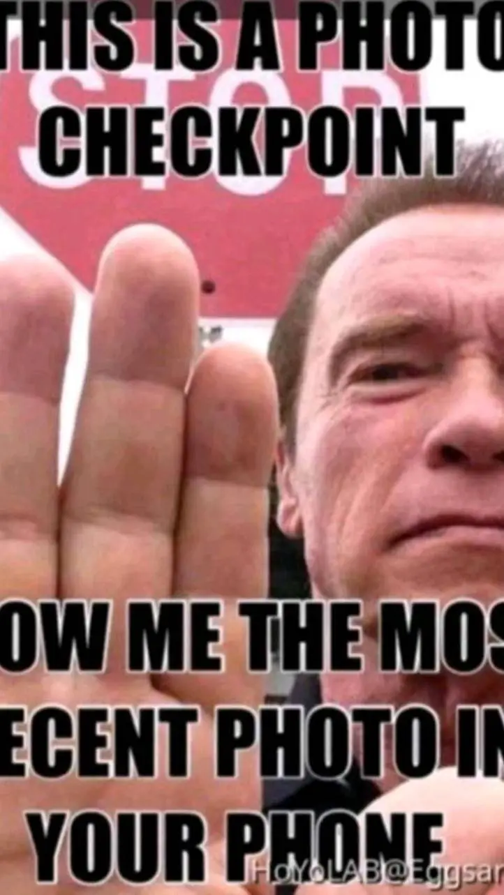 ai character: Photo check point background