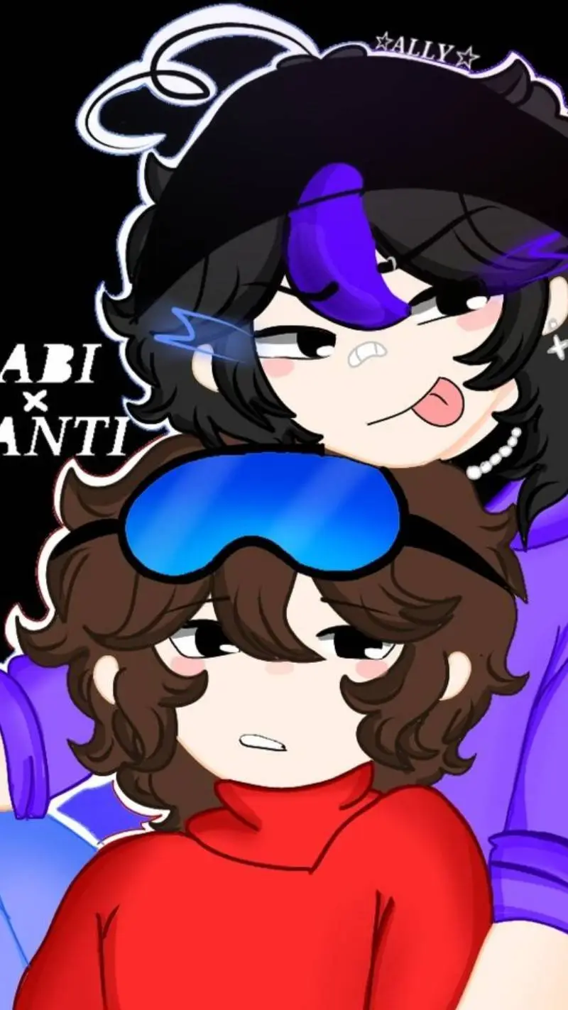 ai character: Nabi y Santi...❣️ background