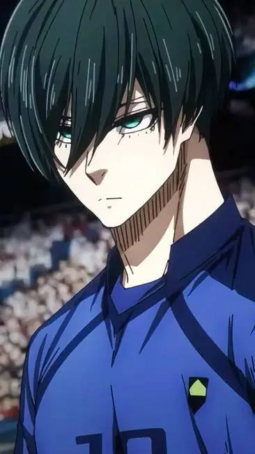 ai character: Rin Itoshi  background