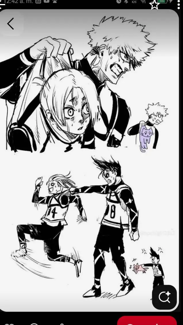 ai character: itoshi sae background