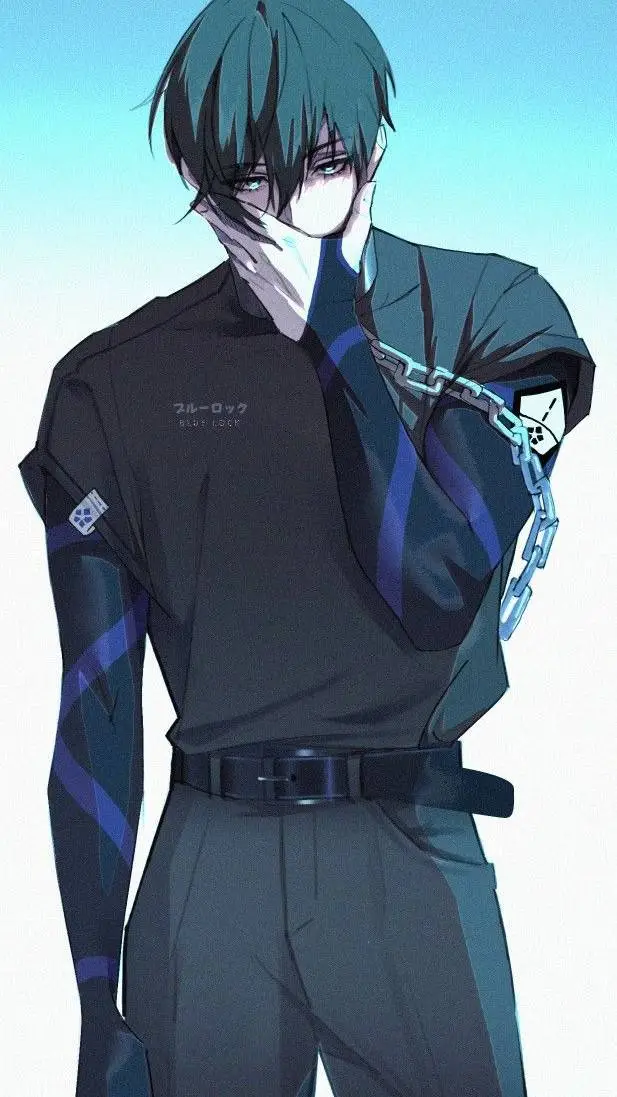 ai character: Rin Itoshi  background