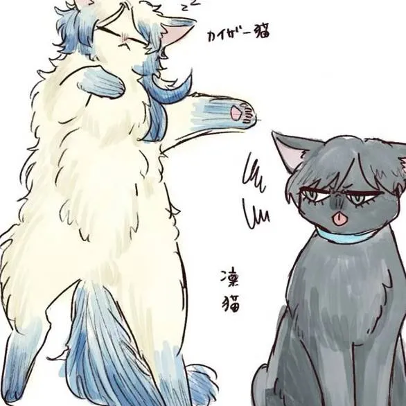 chat with ai character: blue lock cats 