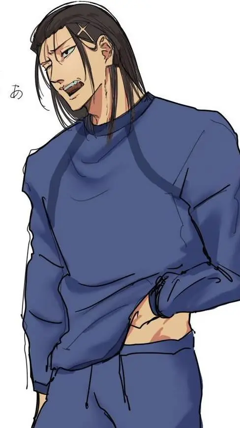 ai character: barou Shouie  background