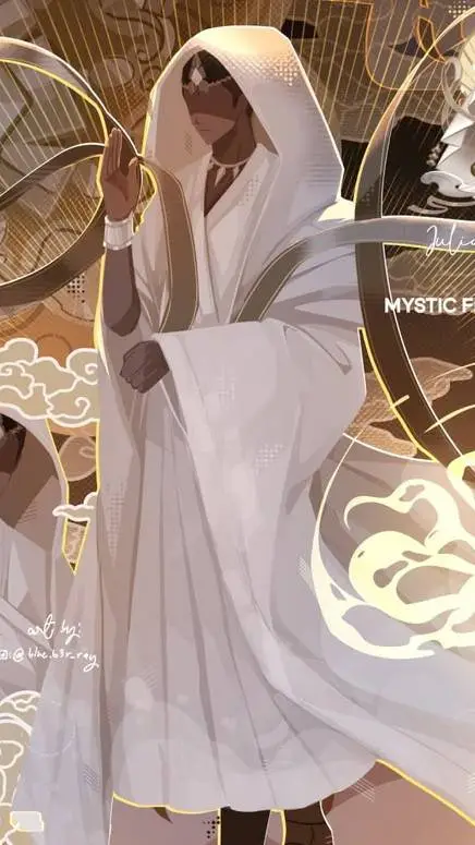 ai character: loki  y Hugo  background