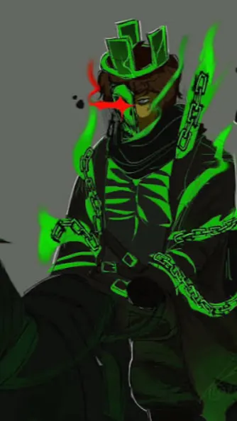 ai character: Hacklord.  background