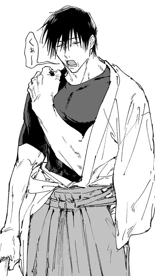 ai character: Toji fushiguro <3 background